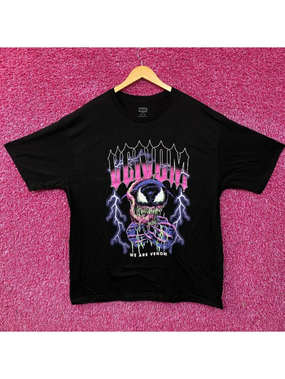 Marvel Venom Anti-Hero Symbiote We Are Venom Razor Teeth T-Shirt 2XL